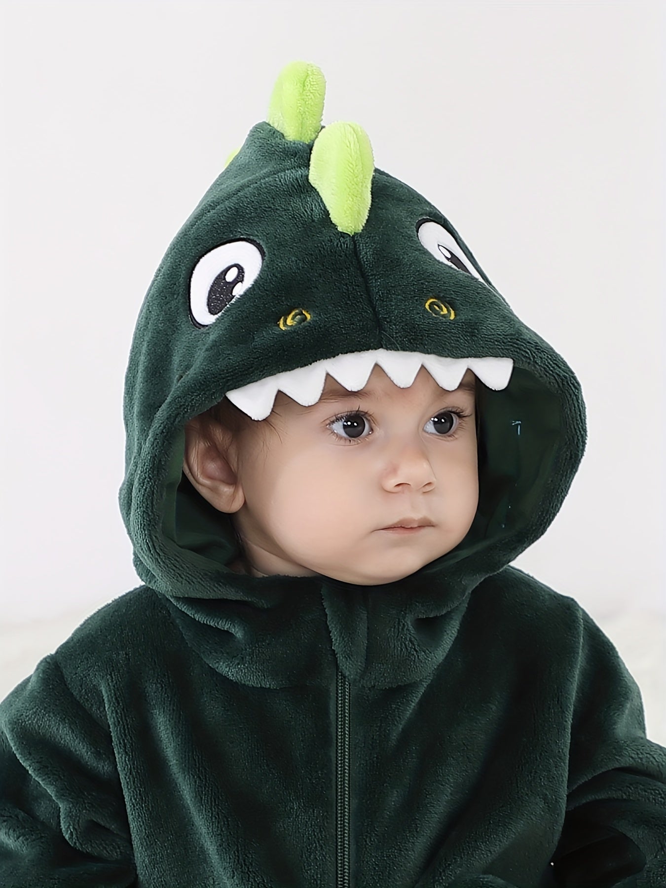 Adorable Cartoon Dinosaur Long Kigurumi Onesie - Image 12