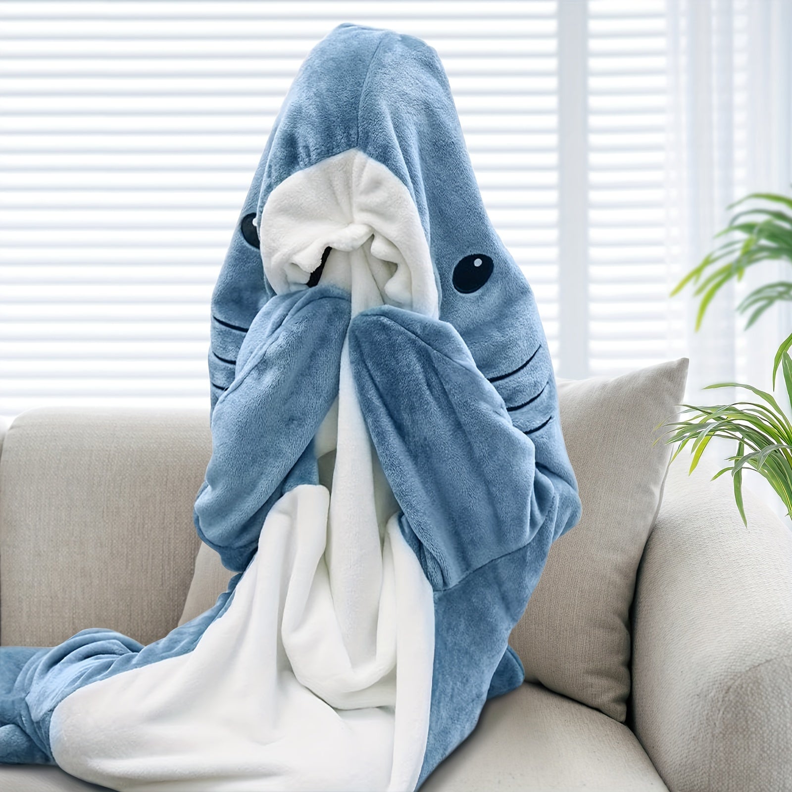 RAINBEAN Shark Blanket Kigurumi Onesie - Image 3