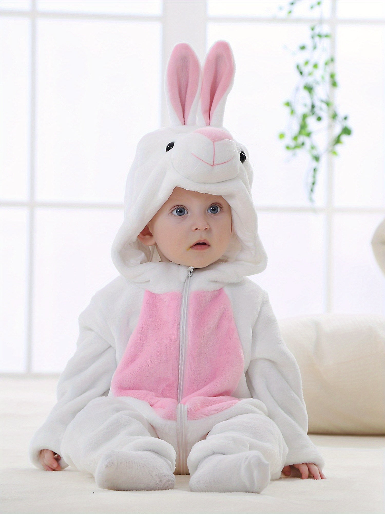 Boys Girls Casual Romper Animal Plush Kigurumi Onesie