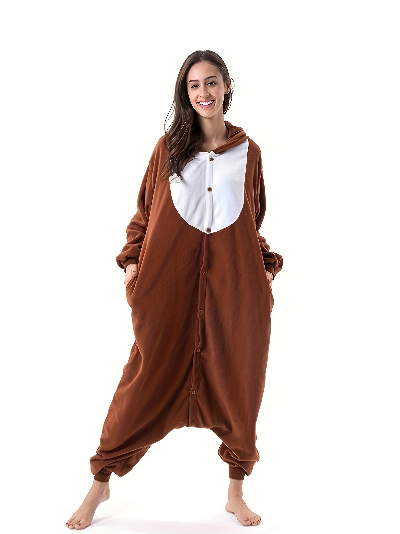 Elk Hooded Kigurumi Onesie - Image 5