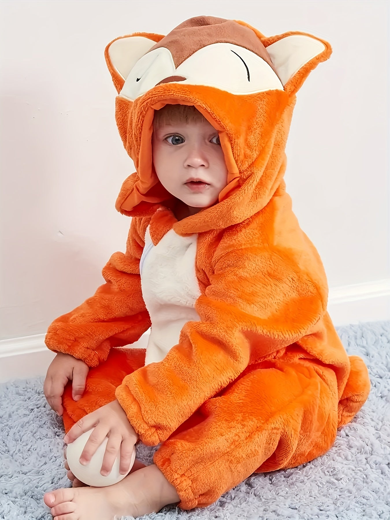Cute Fox Jumpsuit Girls Kigurumi Onesie