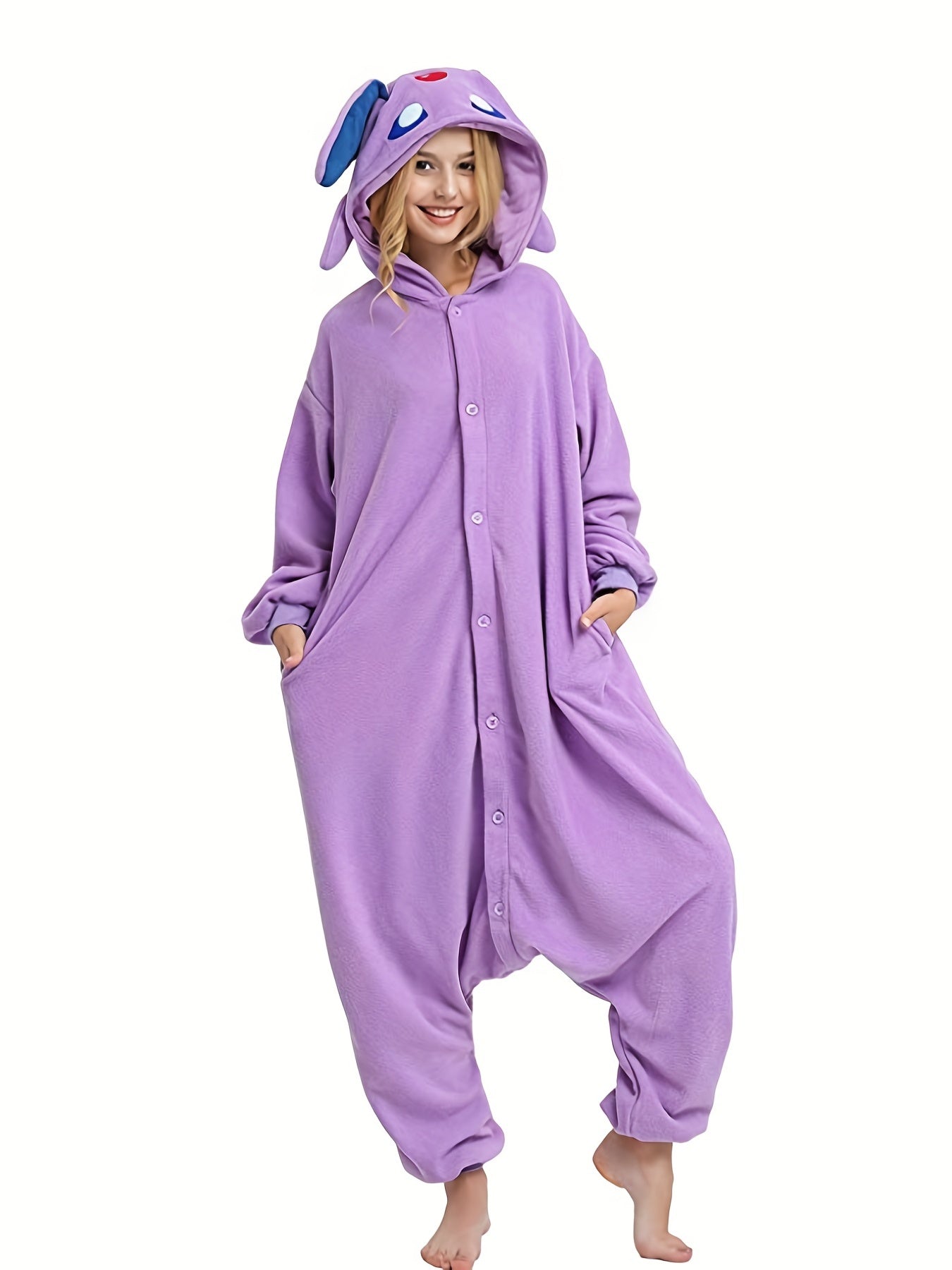 Women's Christmas Halloween Cartoon Kigurumi Onesie - Image 5