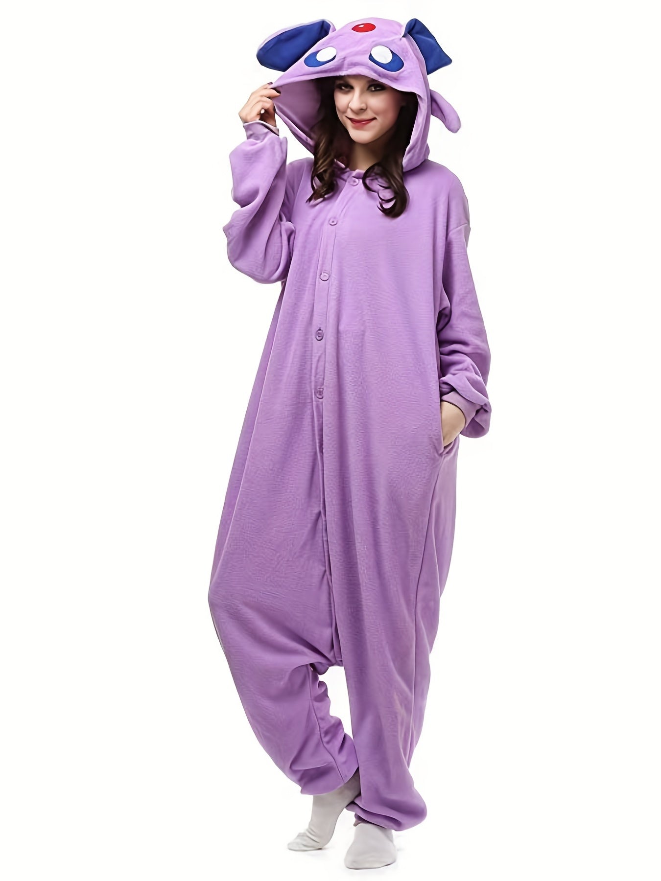 Women's Christmas Halloween Cartoon Kigurumi Onesie - Image 3