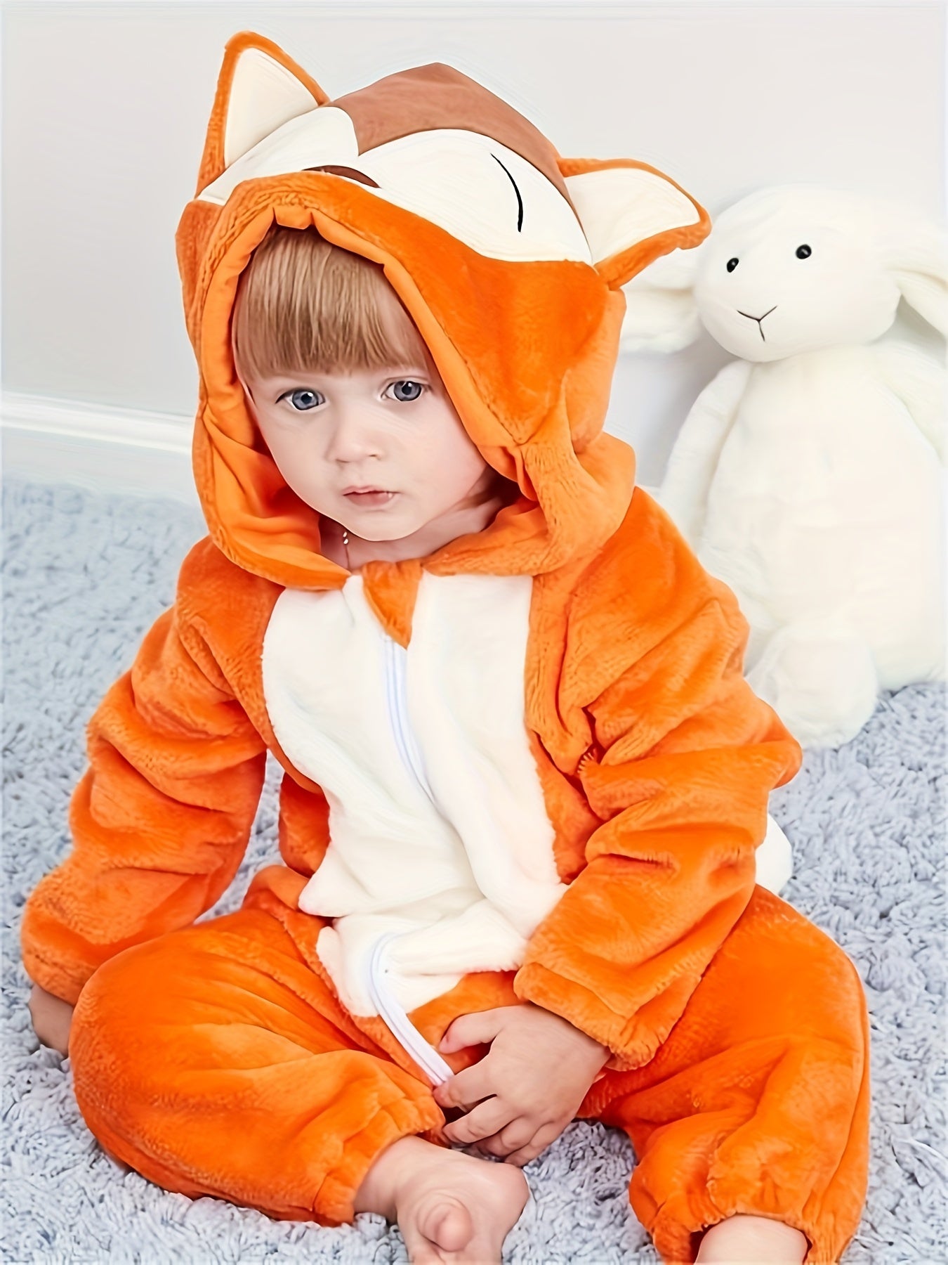 Cute Fox Jumpsuit Girls Kigurumi Onesie - Image 4
