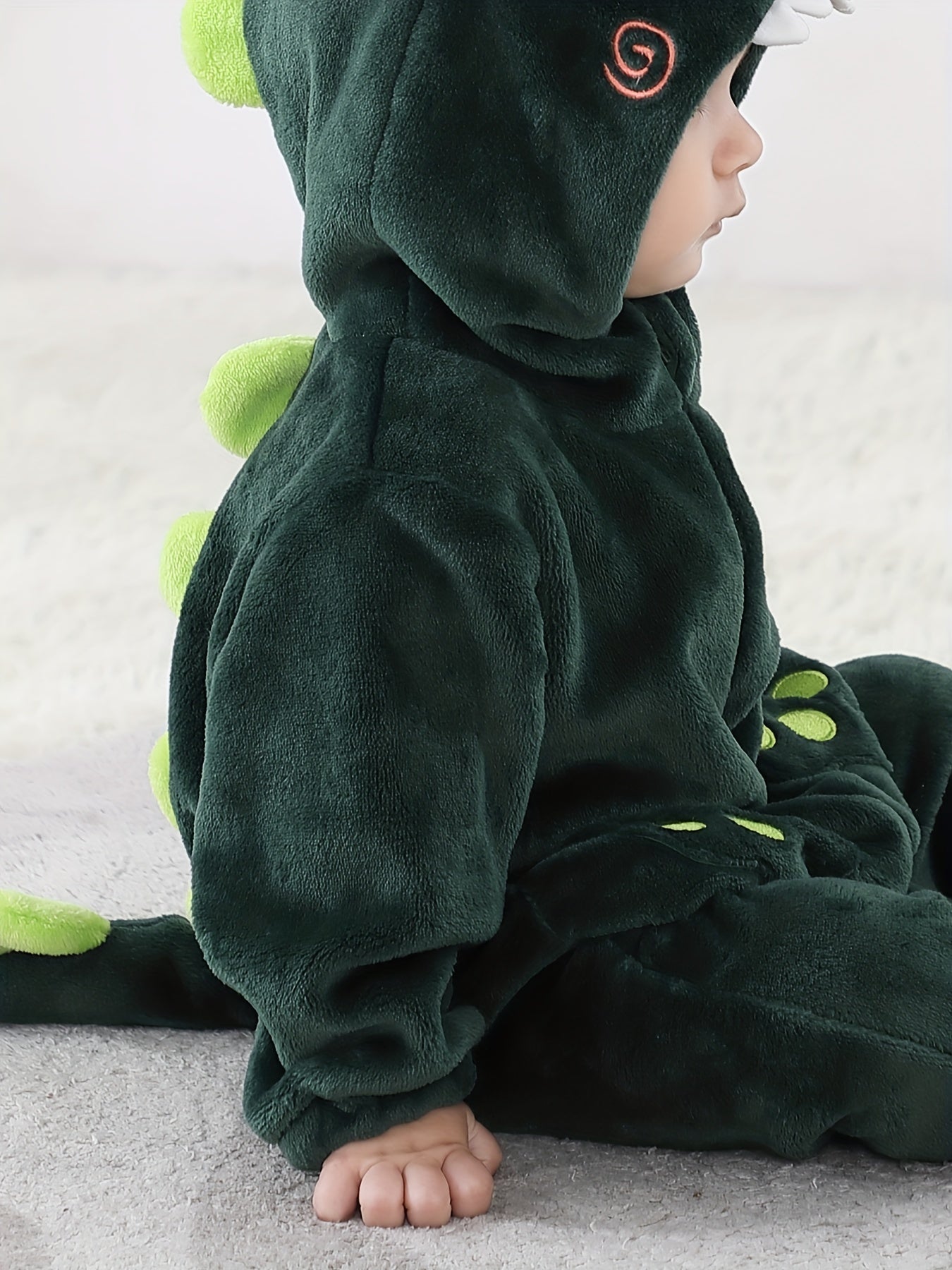 Adorable Cartoon Dinosaur Long Kigurumi Onesie - Image 11