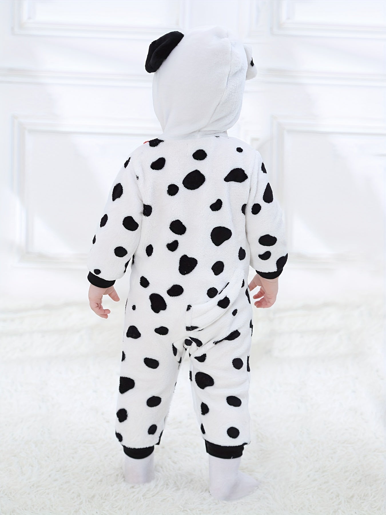 Unisex Babys Cozy Animal Print Kigurumi Onesie - Image 13