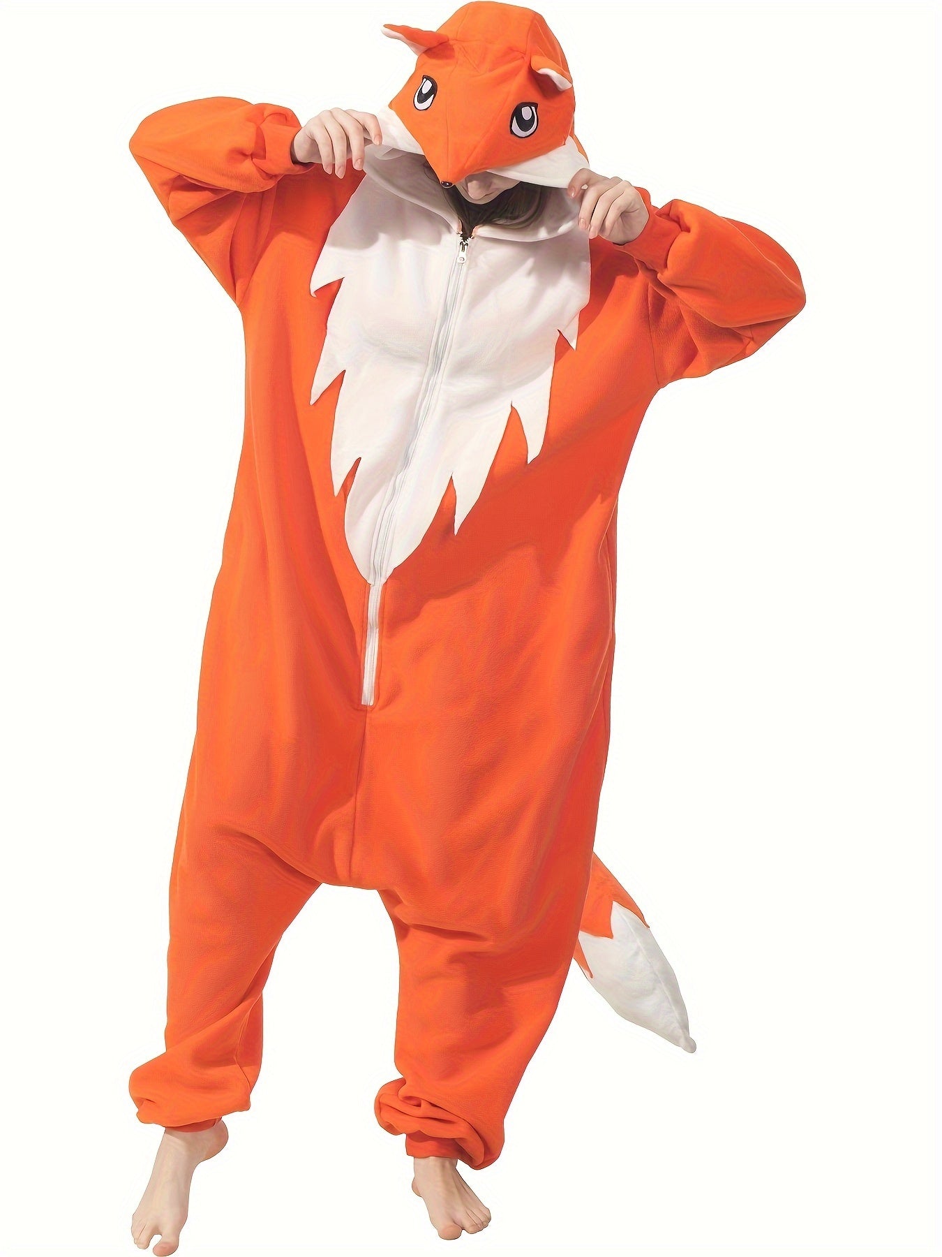 Unisex Adult Fox Kigurumi Onesie - Image 5