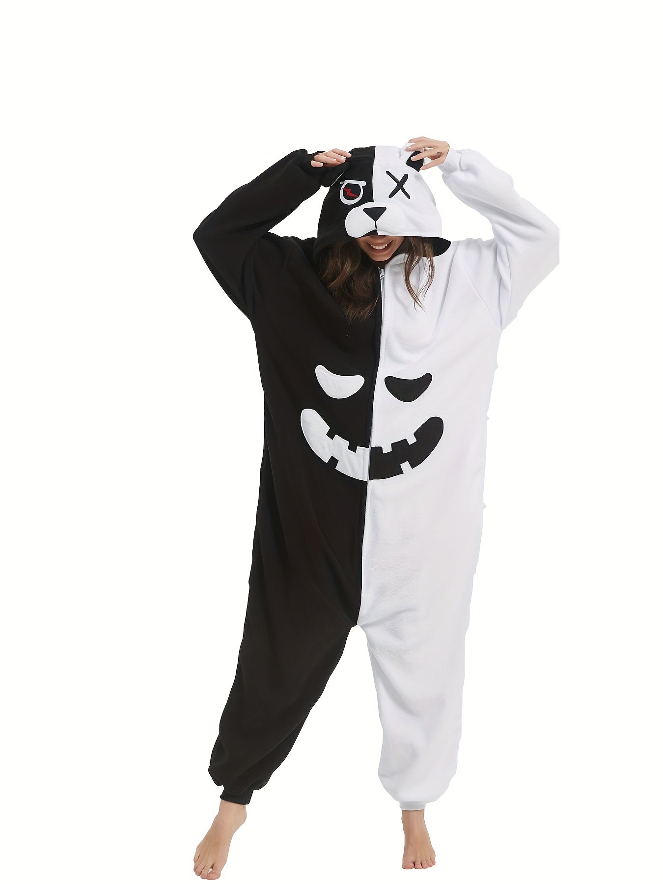 Cozy Anime Gender-Neutral Kigurumi Onesie - Image 5