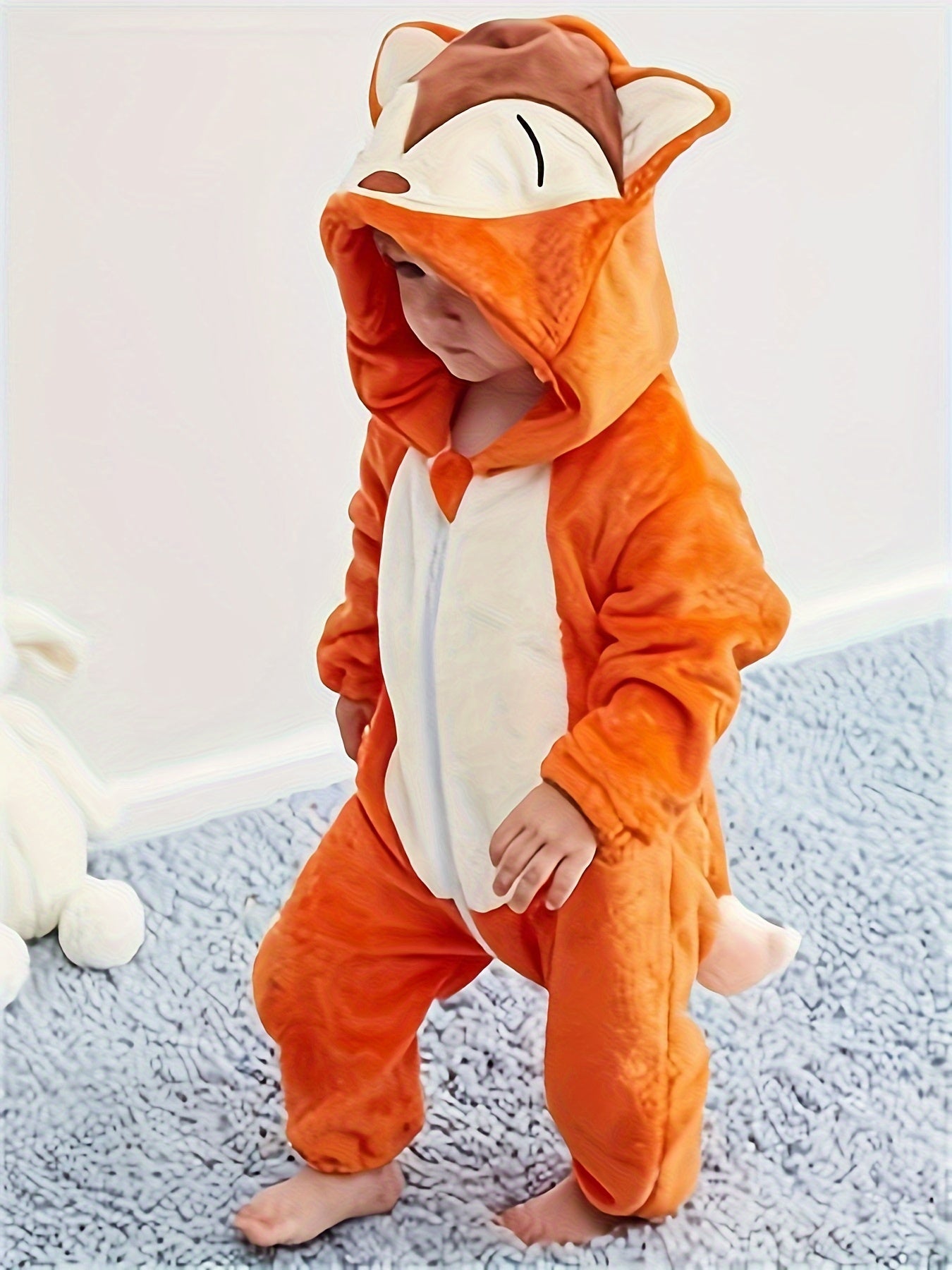 Cute Fox Jumpsuit Girls Kigurumi Onesie - Image 5