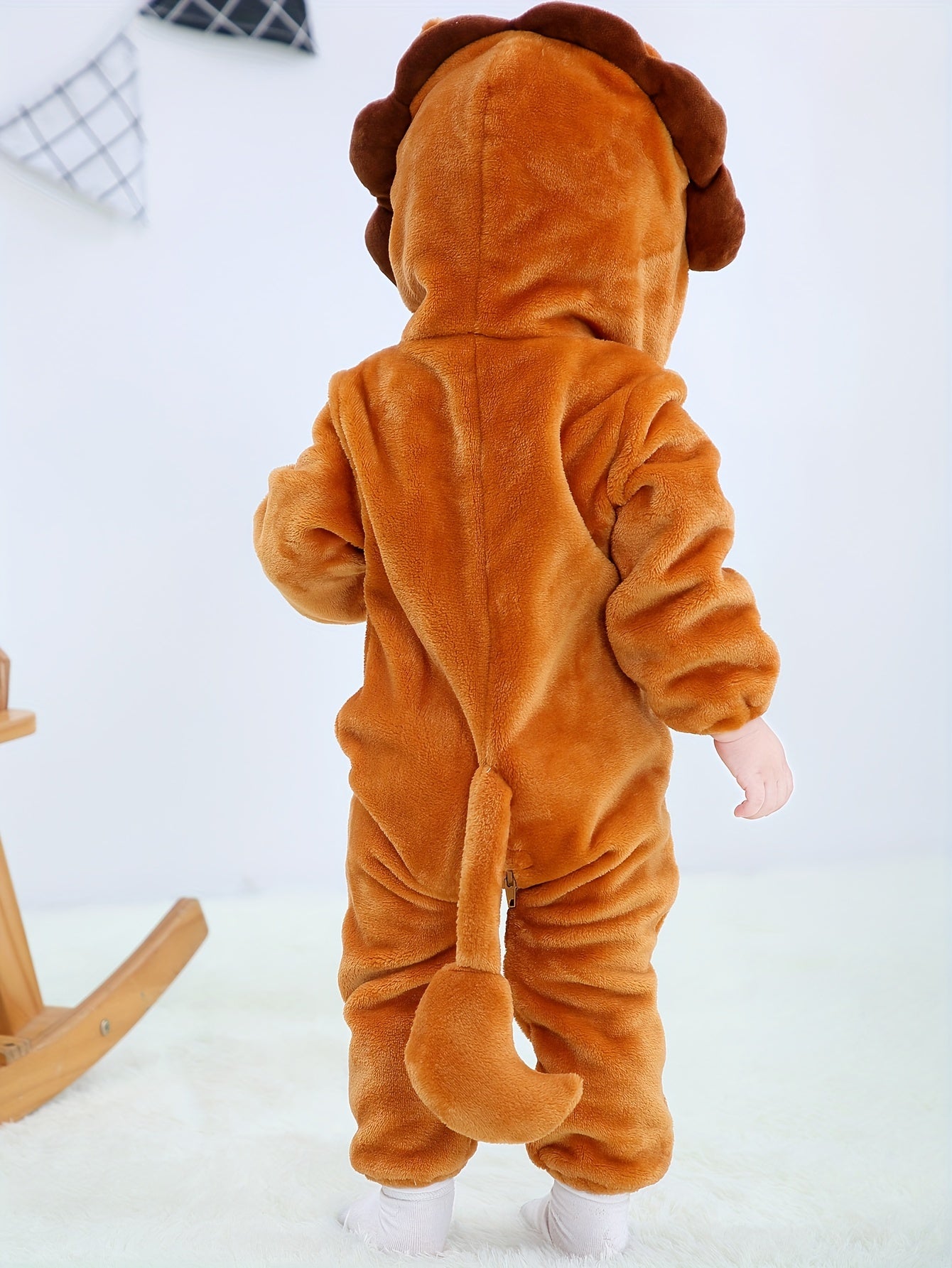 Adorable Baby Lion Kigurumi Onesie - Image 3
