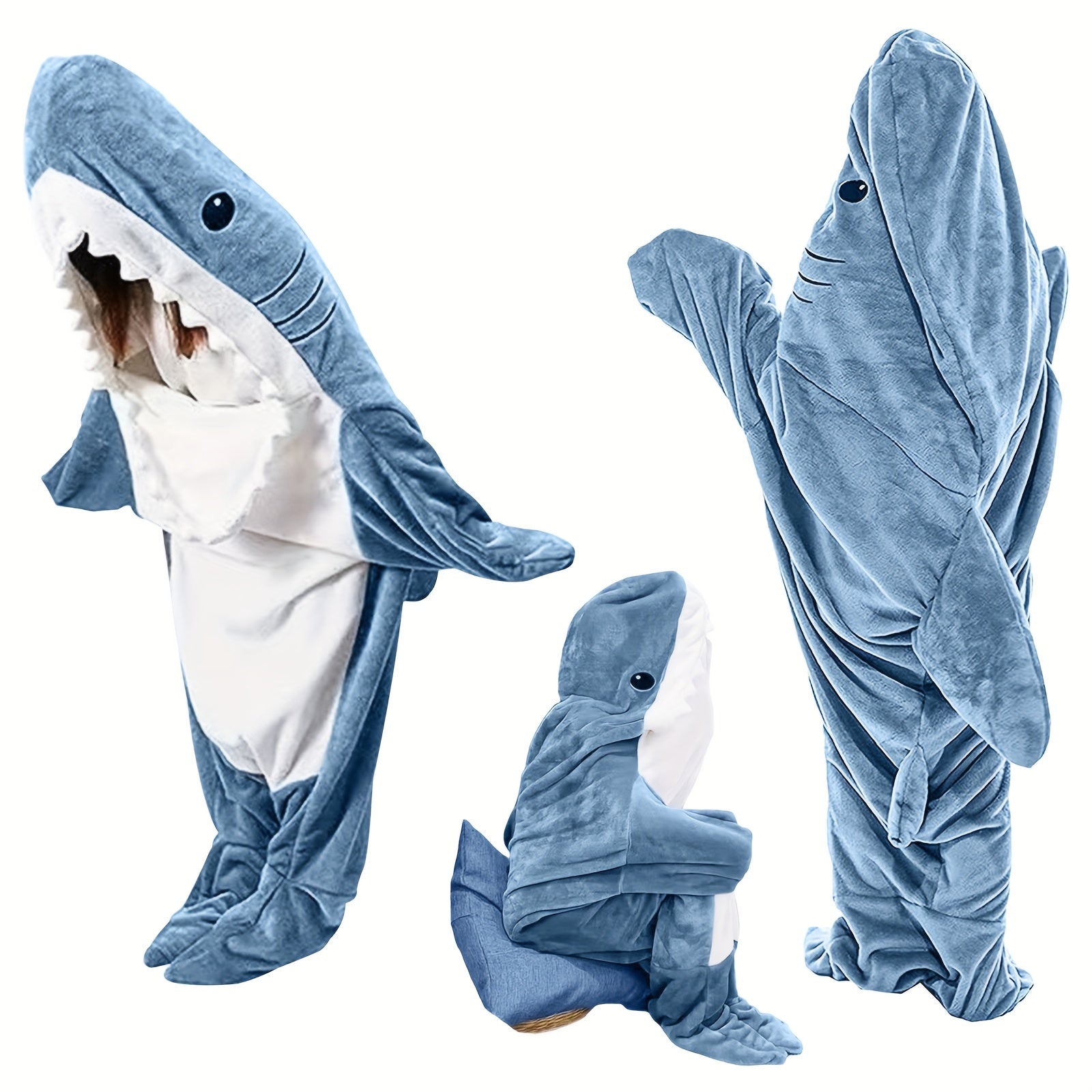 RAINBEAN Shark Blanket Kigurumi Onesie - Image 2