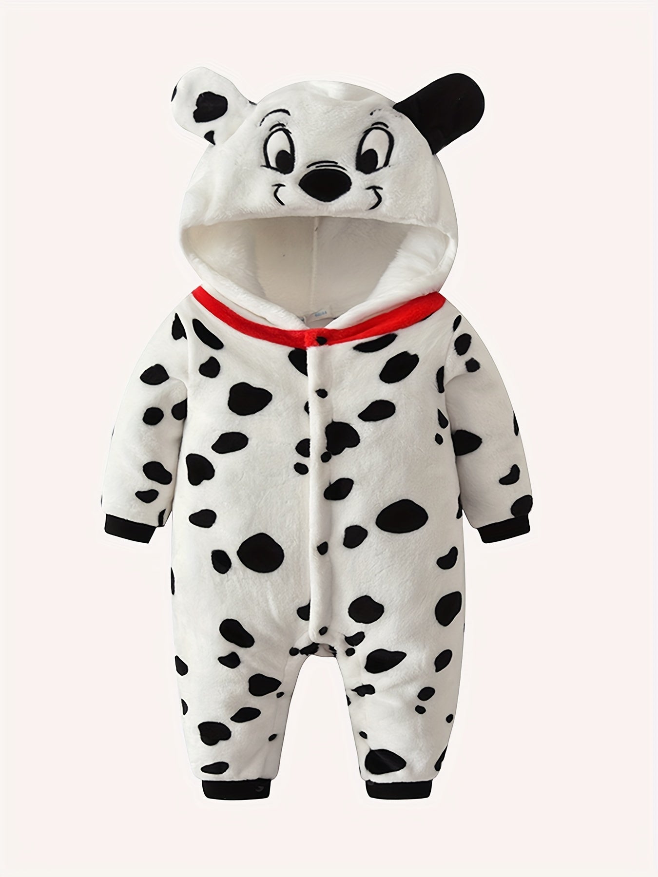 Unisex Babys Cozy Animal Print Kigurumi Onesie - Image 12