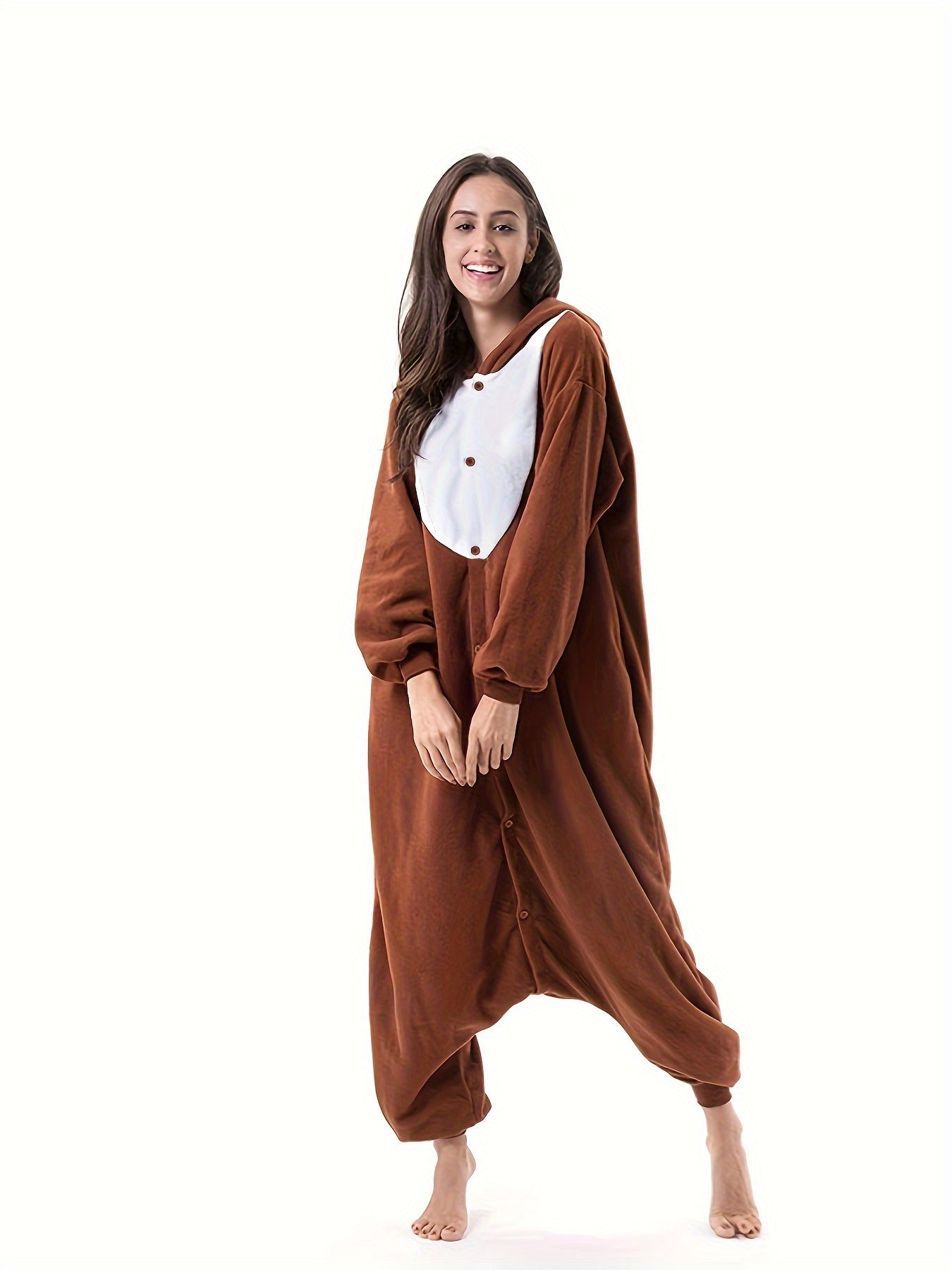 Elk Hooded Kigurumi Onesie - Image 6