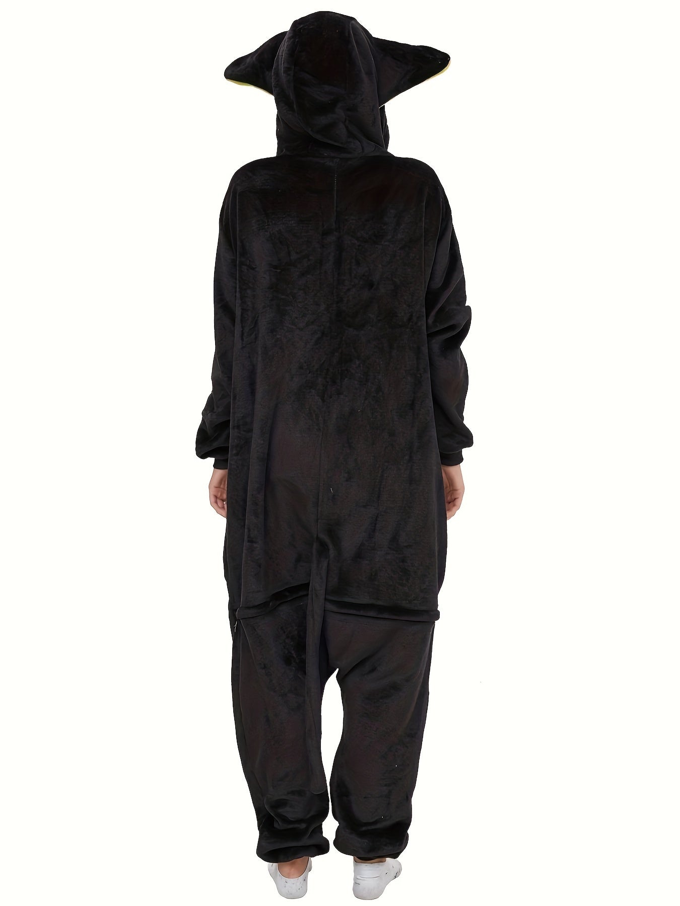 Black Cat Kigurumi Onesie - Image 3