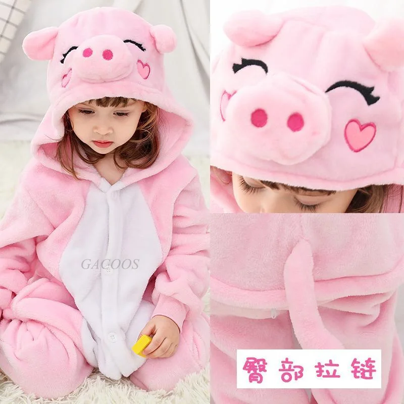 Children Unicorn Animal jKigurumi Onesie - Image 3
