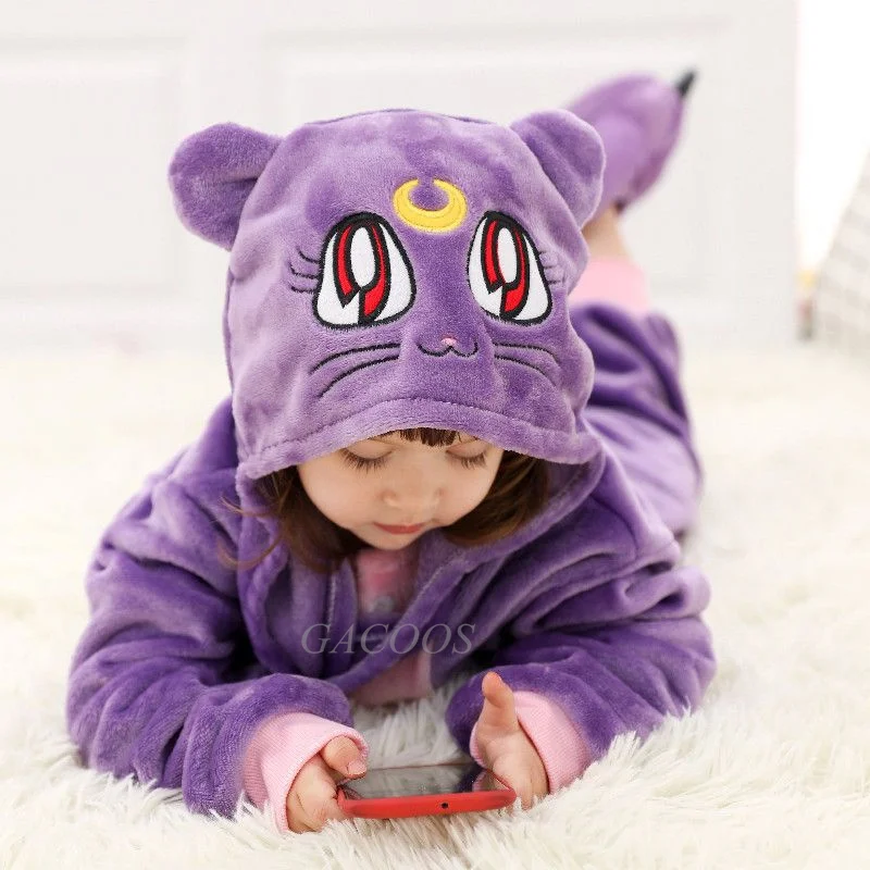 Children Unicorn Animal jKigurumi Onesie - Image 4