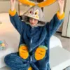 kf Sae6b177dbb2742c2a4c6965c84ed3b70E Winter Kigurumi Thicken Flannel Animal Pajamas Suit Adult Onesie Anime Women Girls Rabbit Jumpsuit Halloween Party - Kigurumi Onesie UK Store