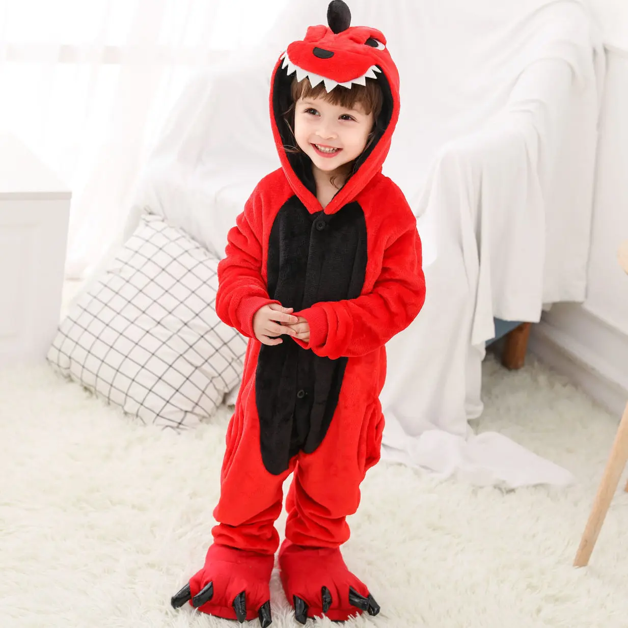 Children Unicorn Animal jKigurumi Onesie - Image 5