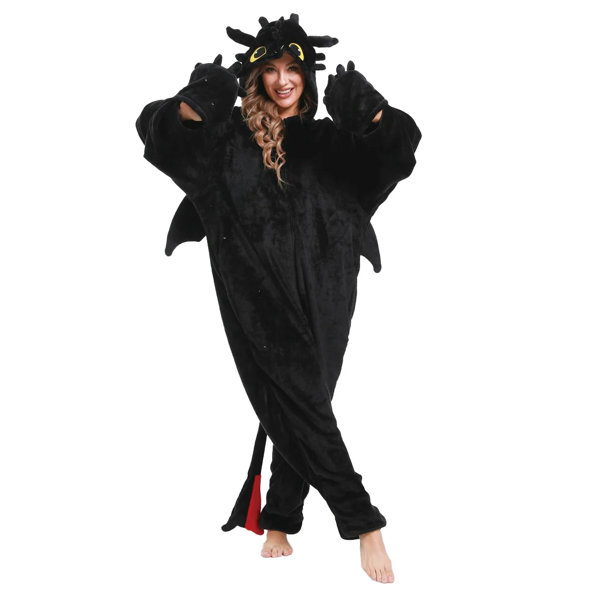 kf Sd8b337c5b5f04c529d2e3bf04778f044s Kigurumi Toothless Onesie Pajamas Adult Jumpsuit Animal Onesies Pyjamas How to Train Toothless Dragon Pajama Cosplay - Kigurumi UK Shop